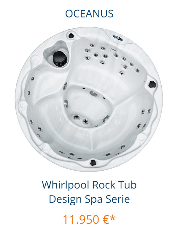 Oceanus Whirlpool Rock Tub